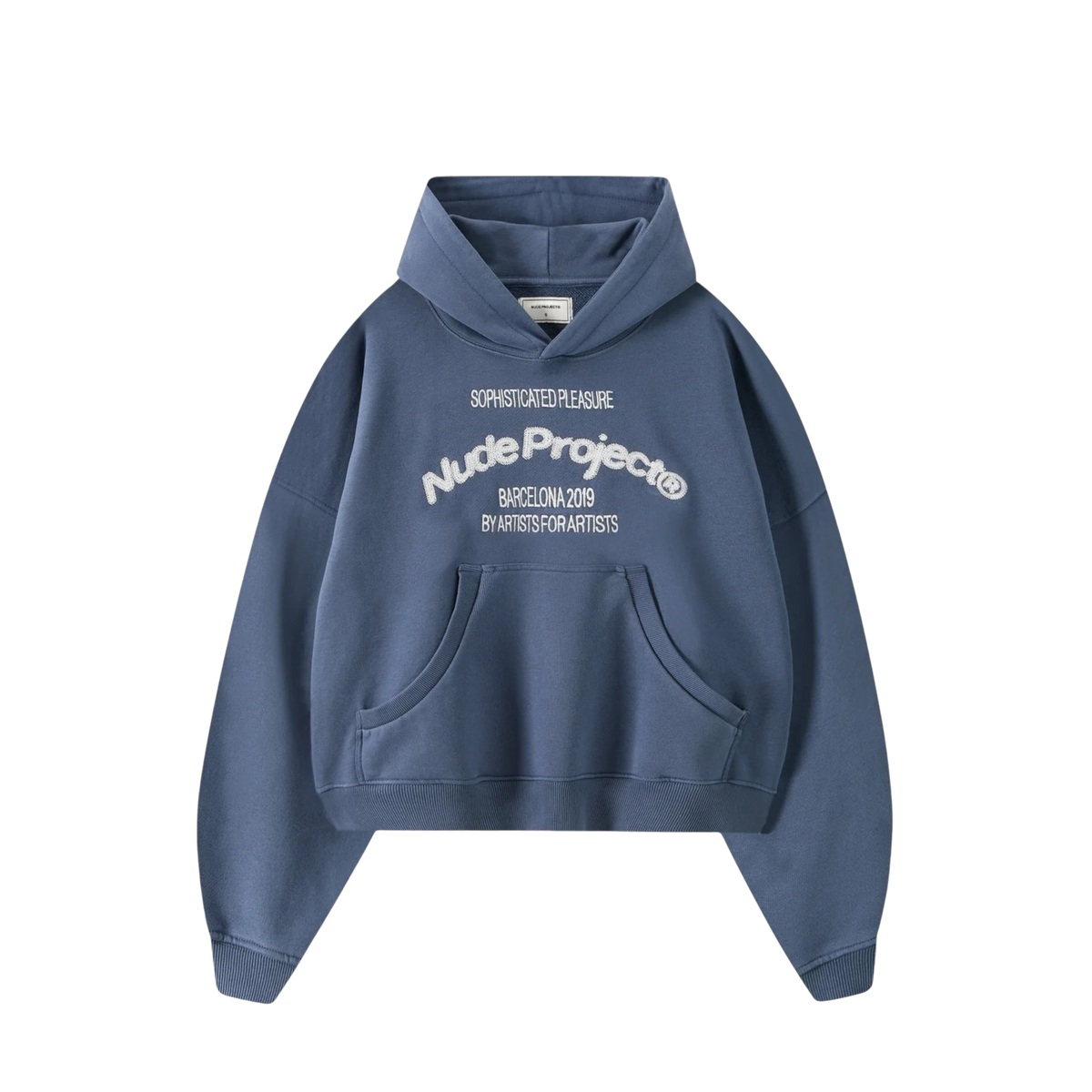 Nude Project Liberty Boxy Hoodie Blue