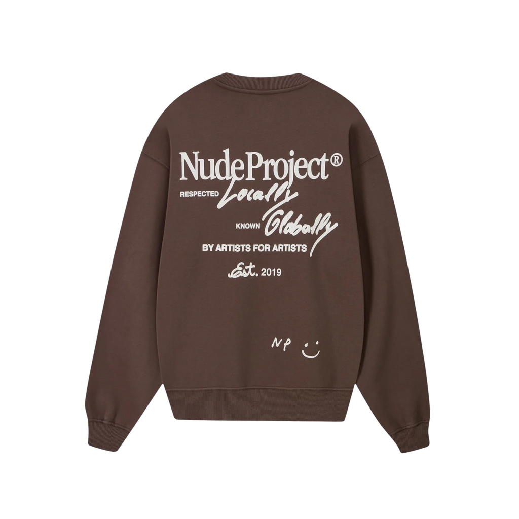Nude Project Global Soon Sweatshirt Brown
