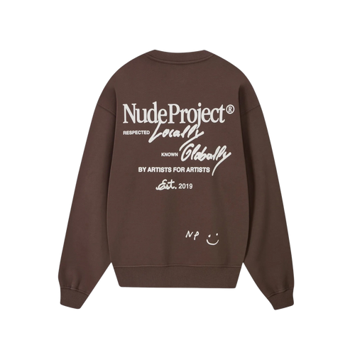 Nude Project Global Soon Sweatshirt Brown
