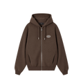 Nude Project Essentials Zip Hoodie Brown