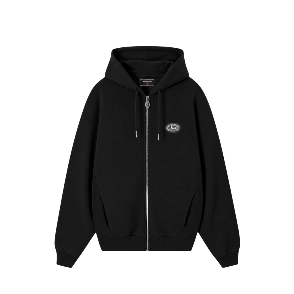 Nude Project Essentials Zip Hoodie Black