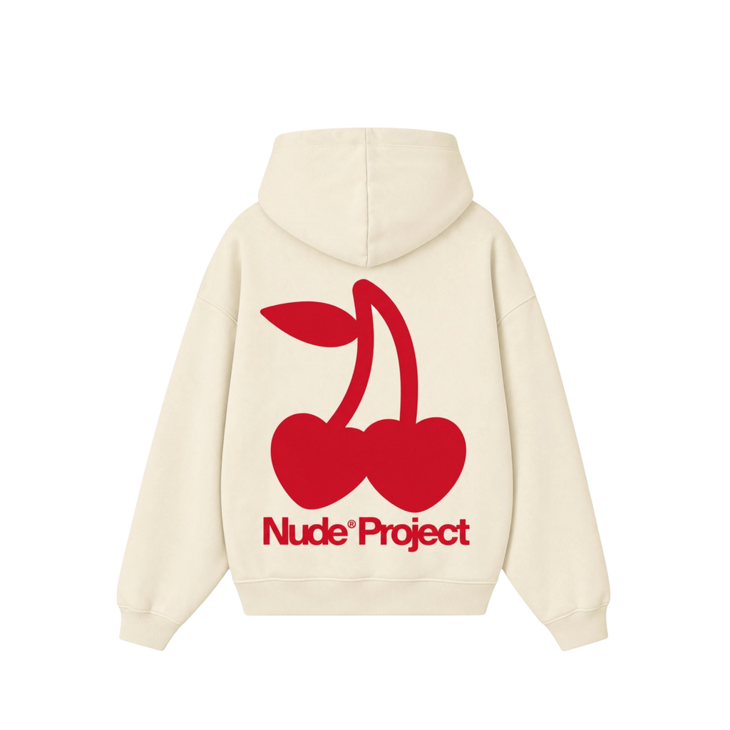 Nude Project Cherry Logo Hoodie Sail