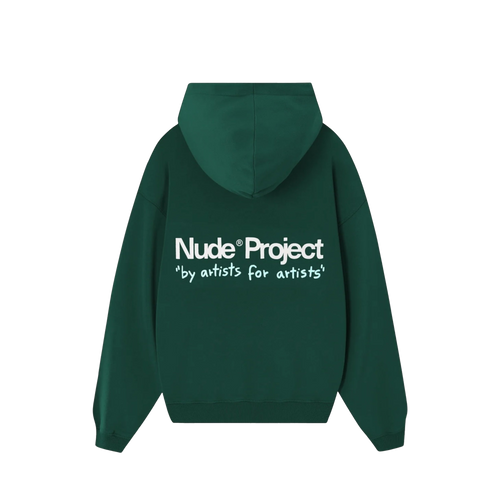 Nude Project Cult Hoodie Green