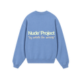 Nude Project Cult Crewneck Washed Baby Blue