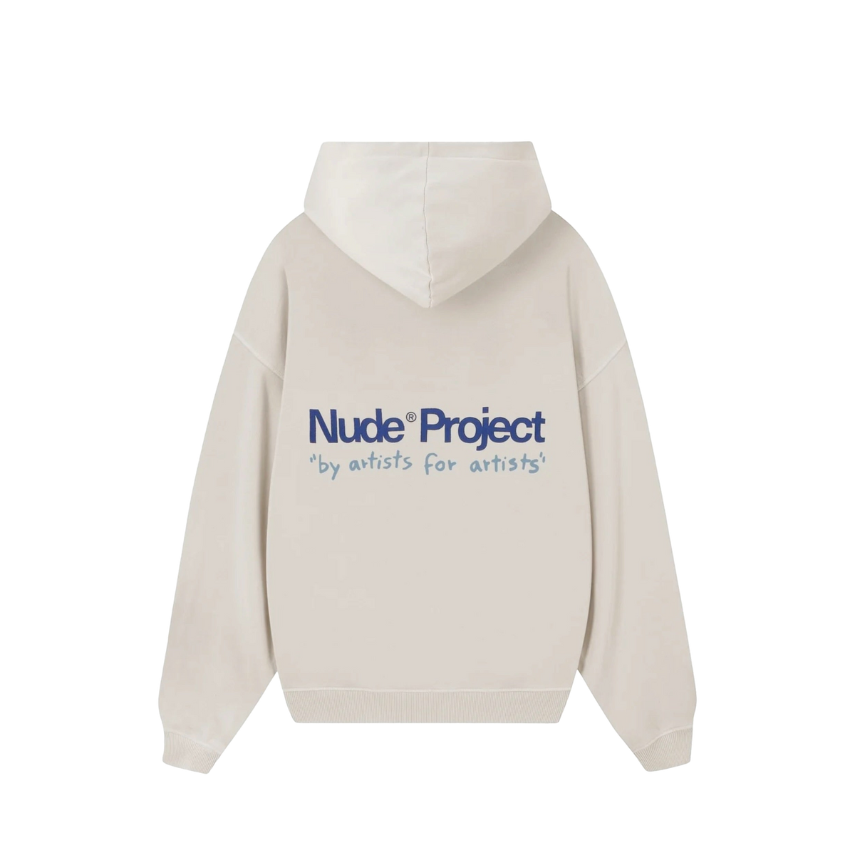 Nude Project Cult Hoodie Washed White