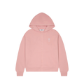 Trapstar Foundation Zip Hoodie Pink/White