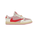 Jordan 1 Retro Low OG SP Travis Scott Sail Tropical Pink (PS)