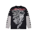Trapstar x Ed Hardy Medusa Longsleeve Tee Black/White