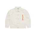 Corteiz Dual Stripe Denim Jacket Off-White