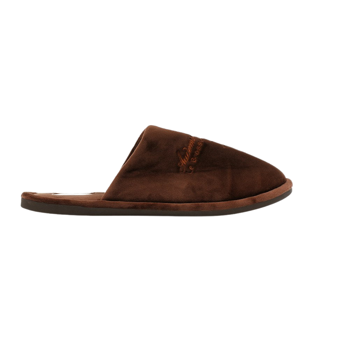Travis Scott CJ x Audemars Piguet House Slippers Brown Velvet