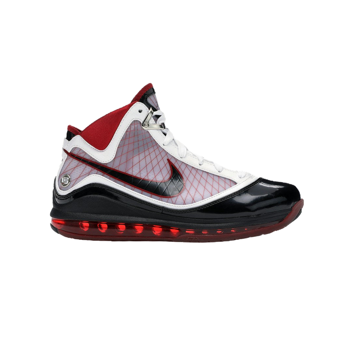 Nike LeBron 7 White/Black-Varsity Red