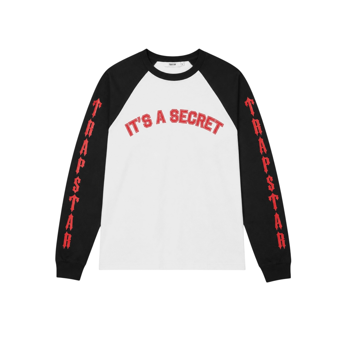 Trapstar It’s A Secret Long Sleeve Tshirt Red/White/Black