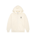 Trapstar Foundation Zip Hoodie Natural/Black