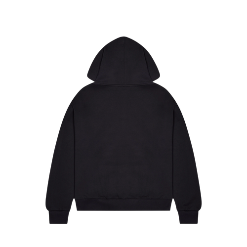 Trapstar Foundation Zip Hoodie Black/Red
