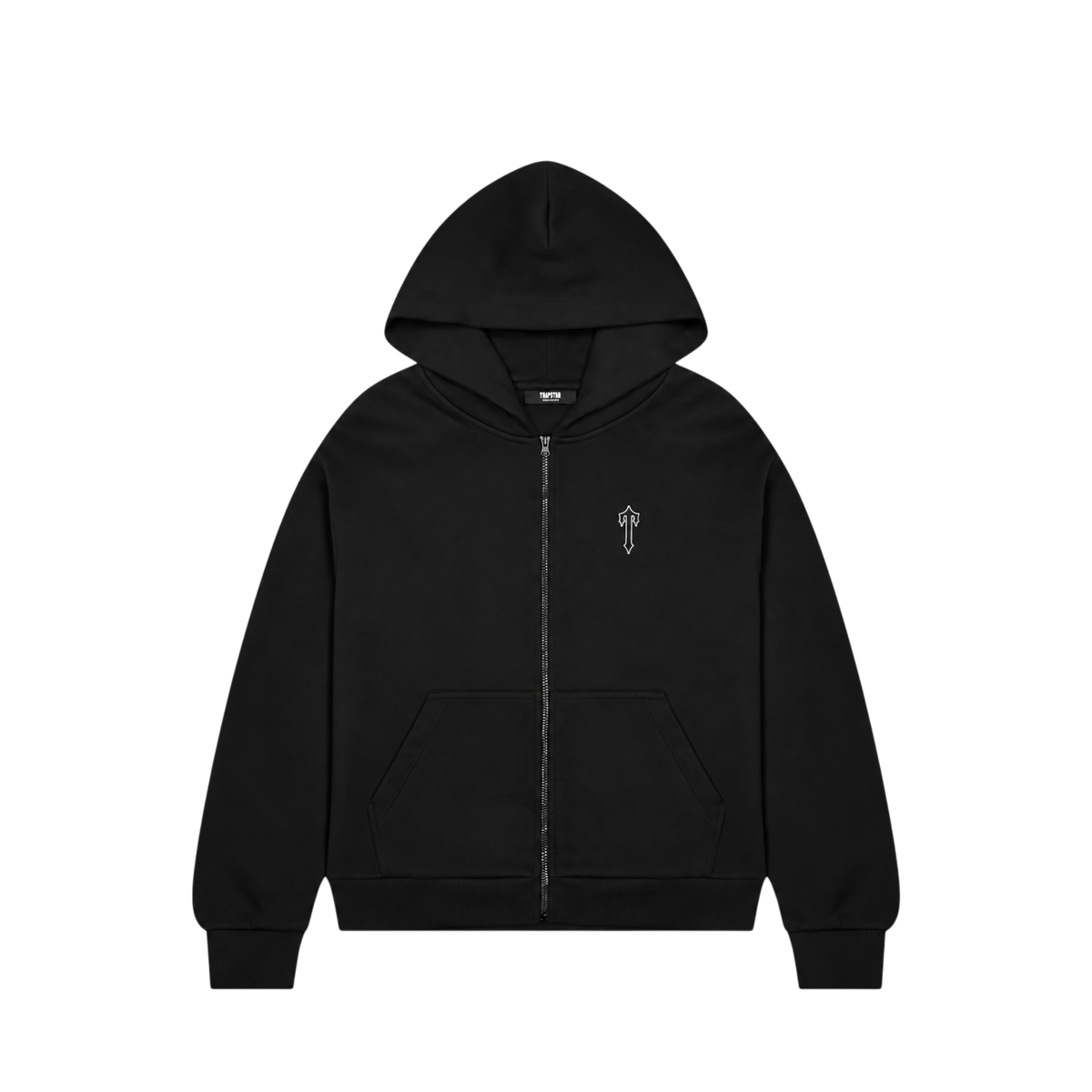 Trapstar Foundation Zip Hoodie Black/White