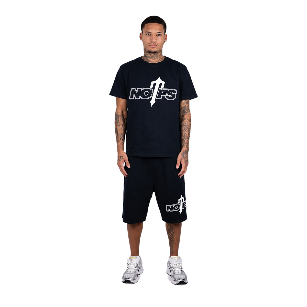 Trapstar x Non Of Us Black Short