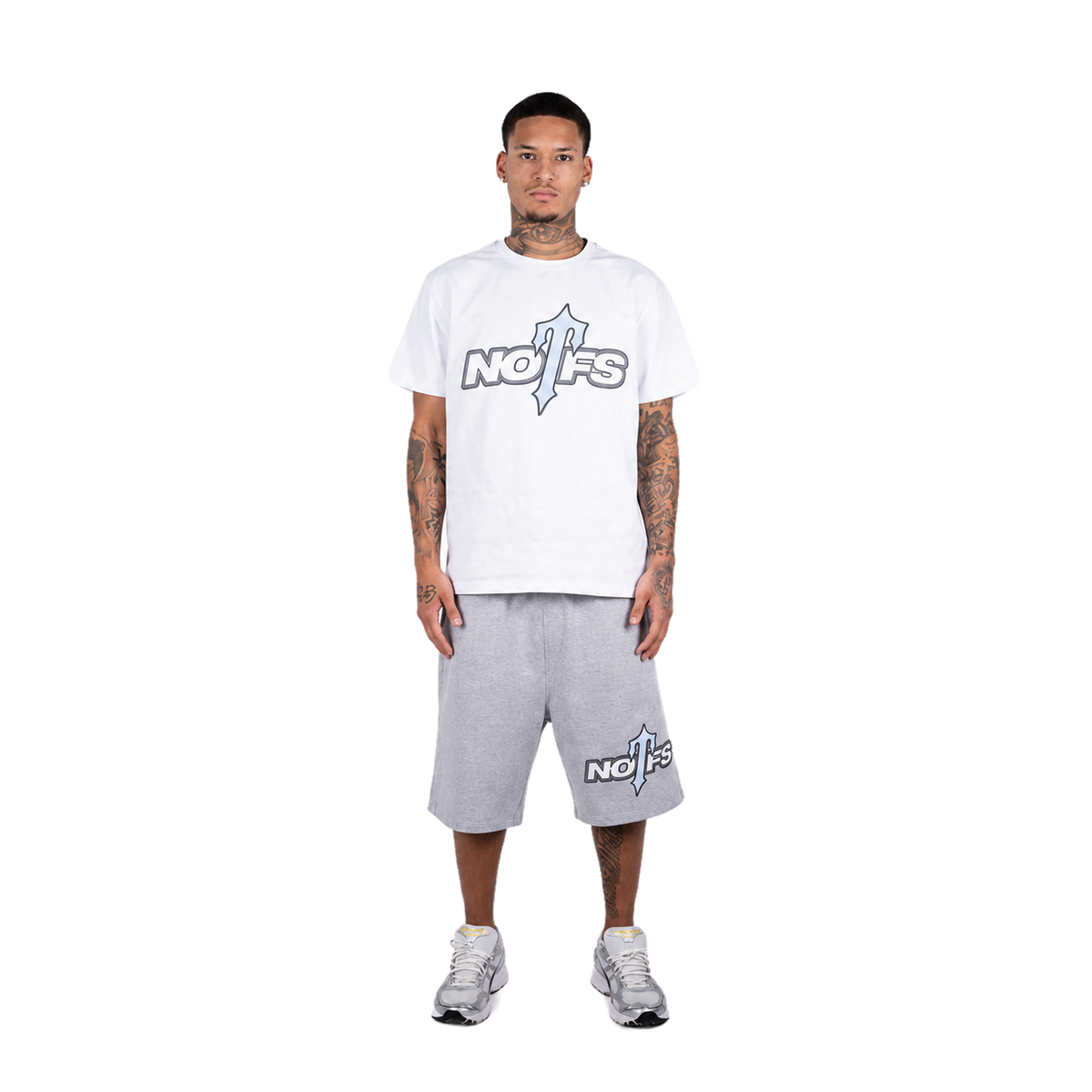 Trapstar x Non Of Us White Logo Tee