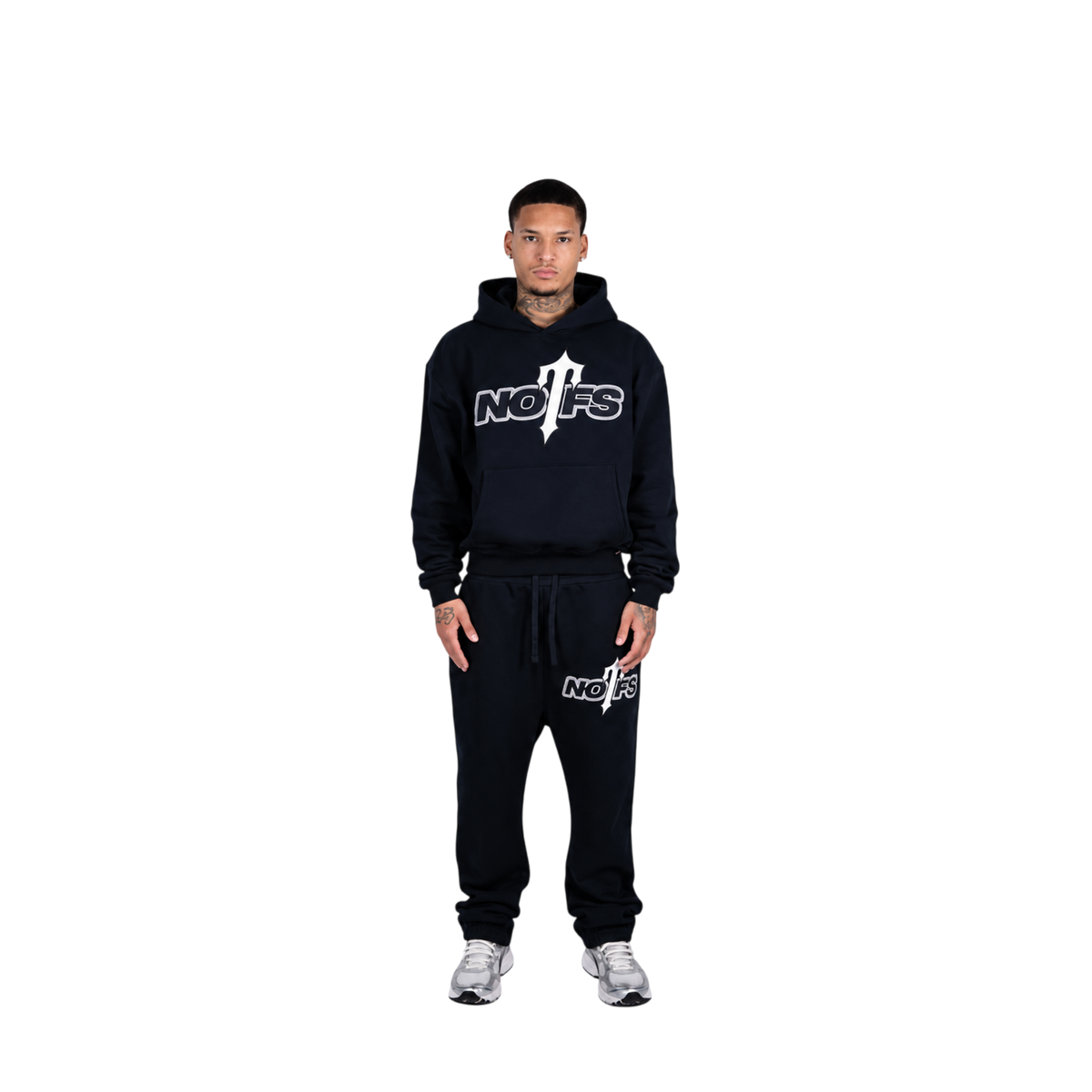 Trapstar x Non Of Us Black Hoodie