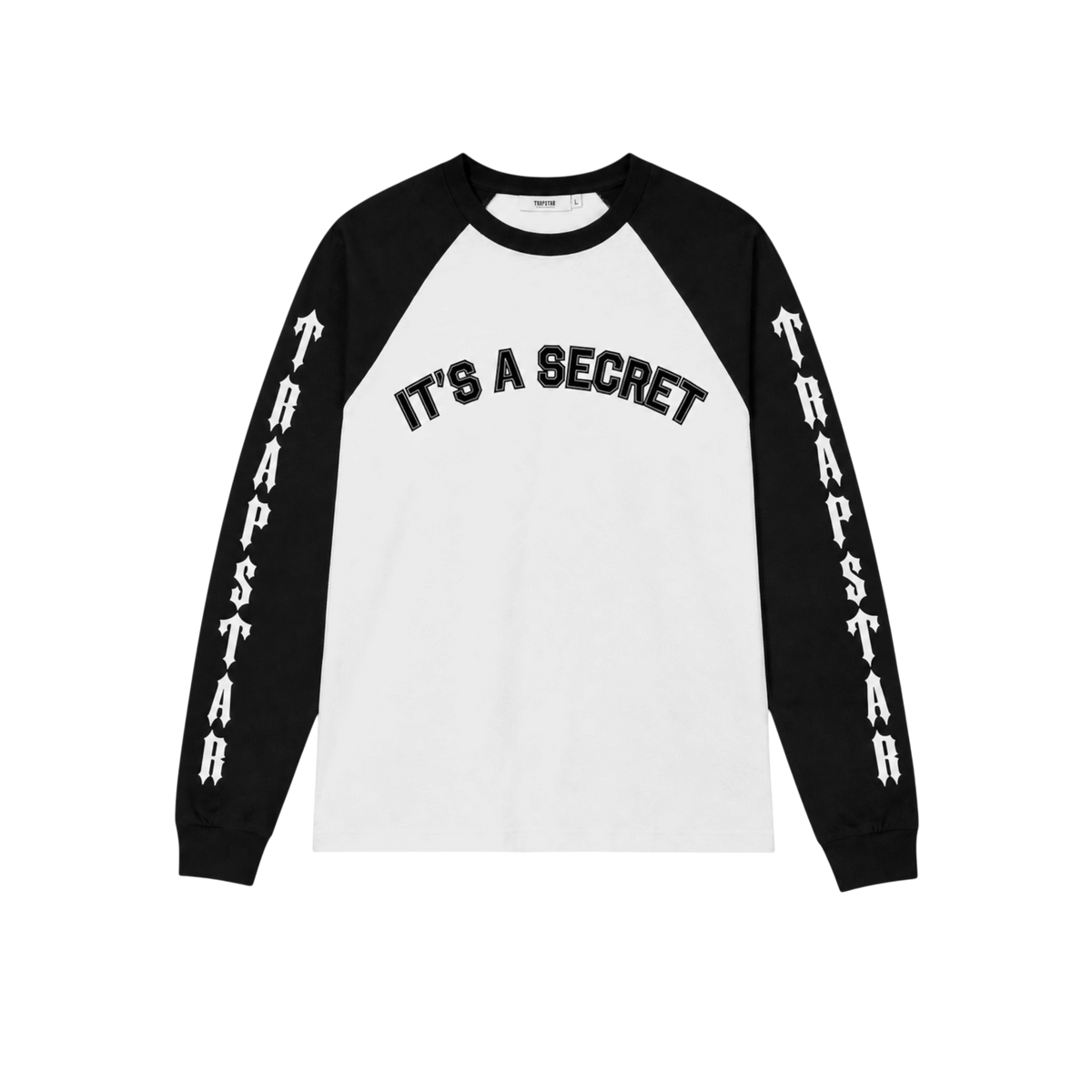 Trapstar It’s A Secret Long Sleeve Tshirt Black/White