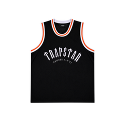 Trapstar Irongate Arch Basketball Vest Black/White/Orange