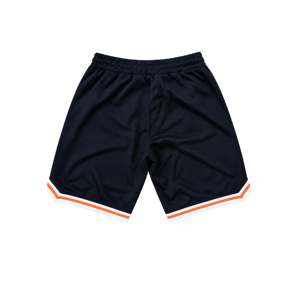 Trapstar Irongate Arch Basketball Shorts Black/White/Orange