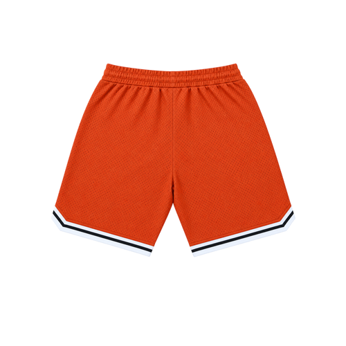 Trapstar Irongate Arch Basketball Shorts Orange/White/Black
