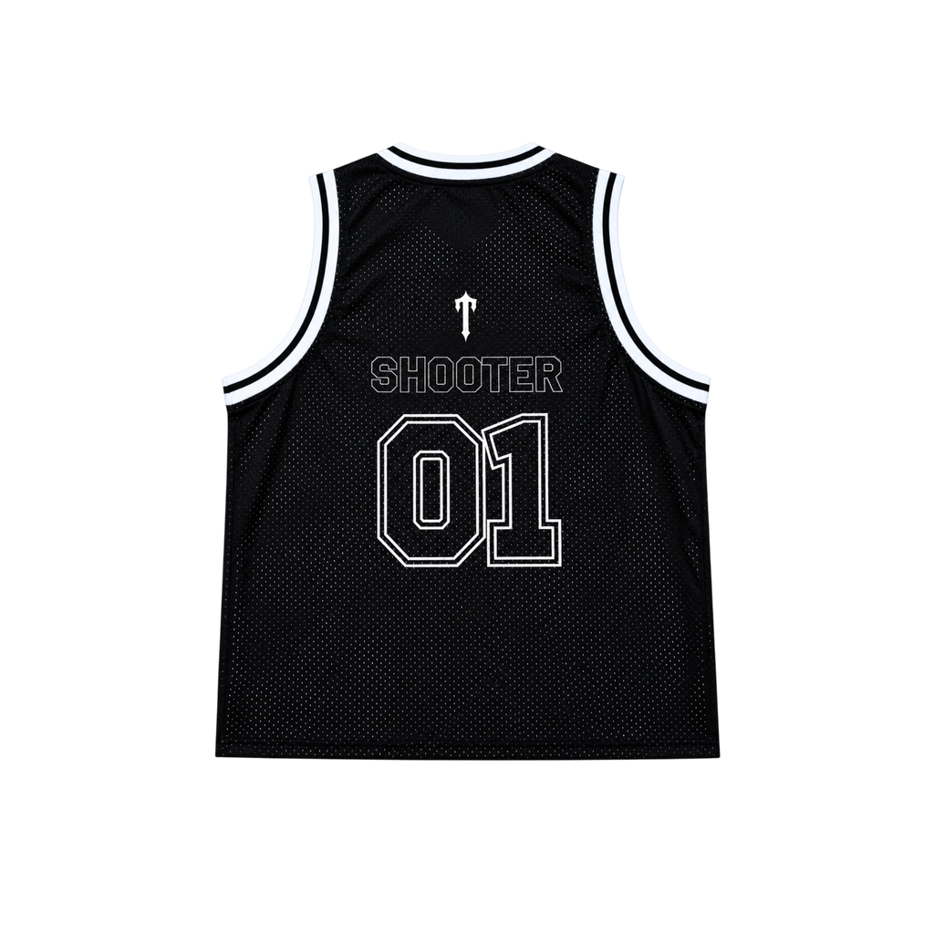 Trapstar Irongate Arch Basketball Vest Bullet Black