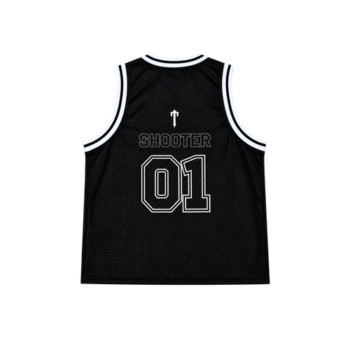 Trapstar Irongate Arch Basketball Vest Bullet Black