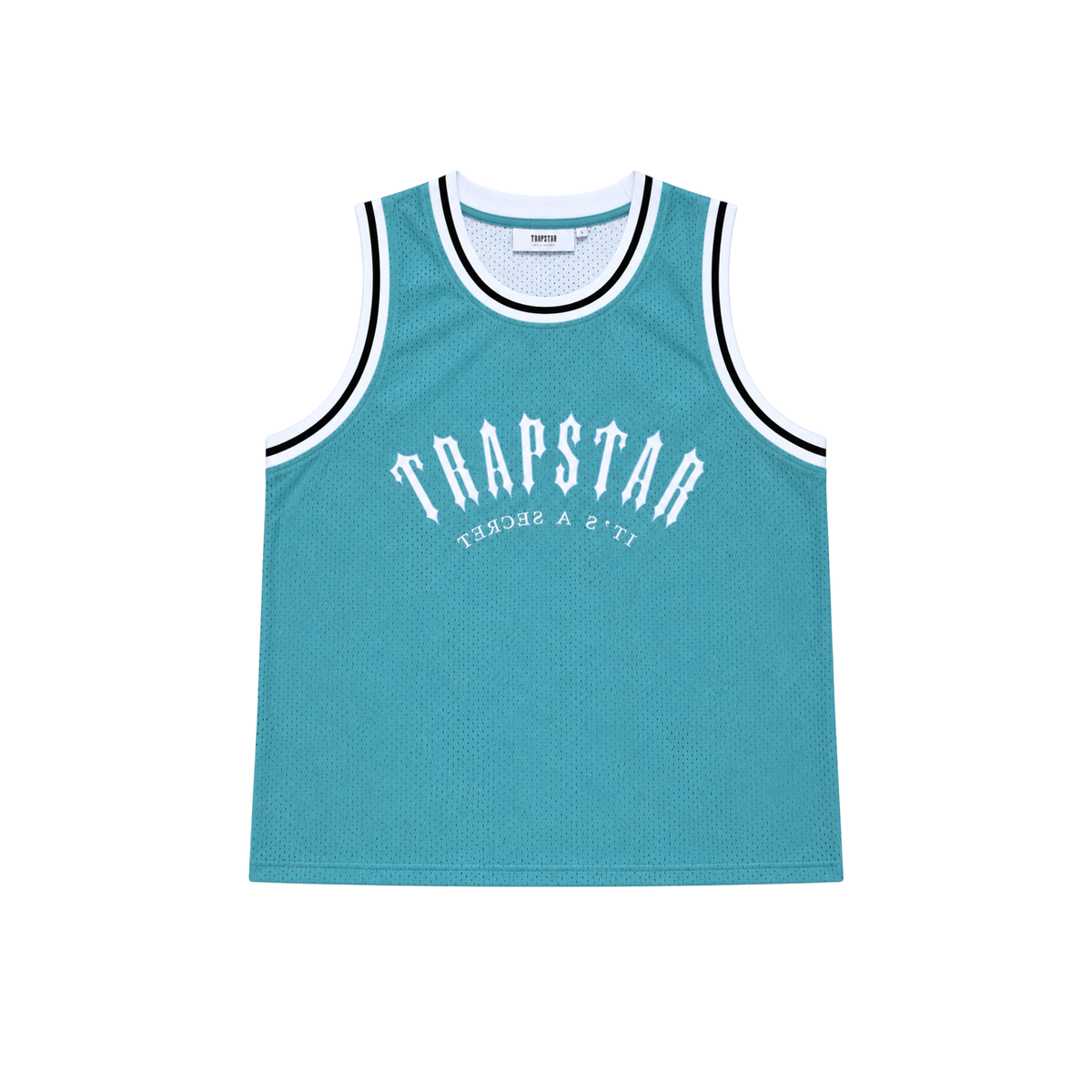 Trapstar Irongate Arch Basketball Vest Mint/White/Black
