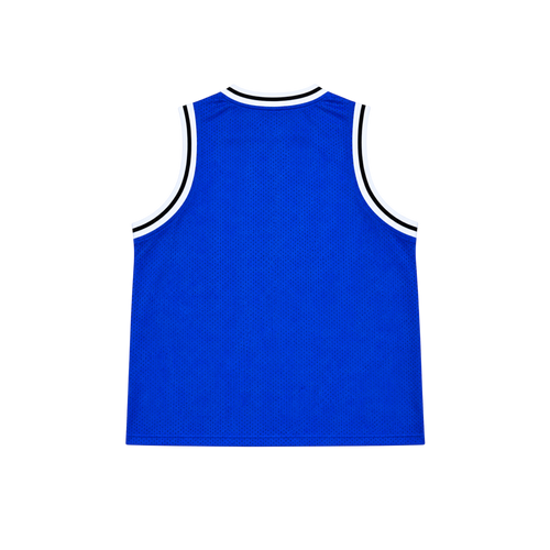 Trapstar Irongate Arch Basketball Vest Blue/White/Black