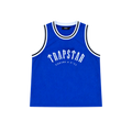Trapstar Irongate Arch Basketball Vest Blue/White/Black
