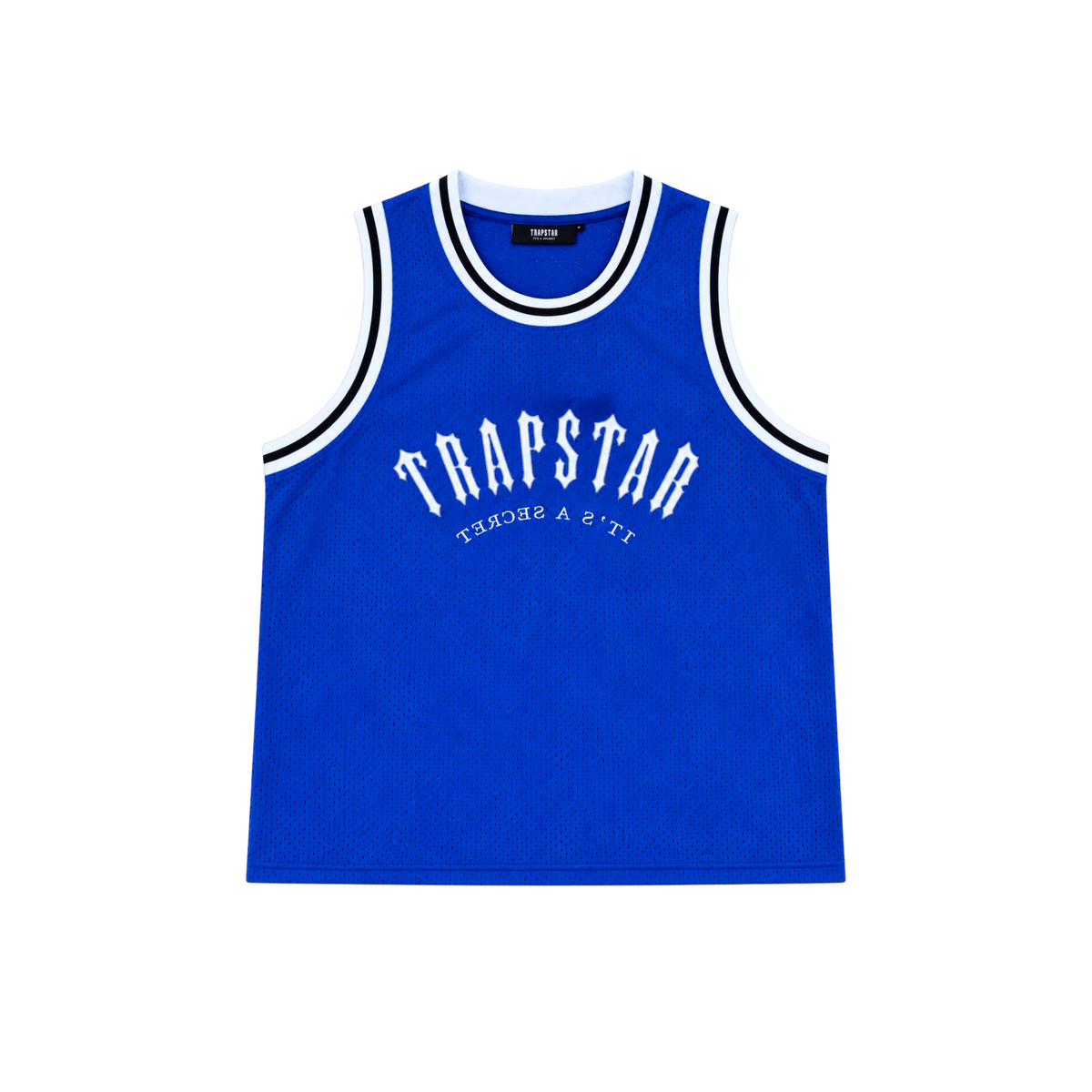 Trapstar Irongate Arch Basketball Vest Blue/White/Black