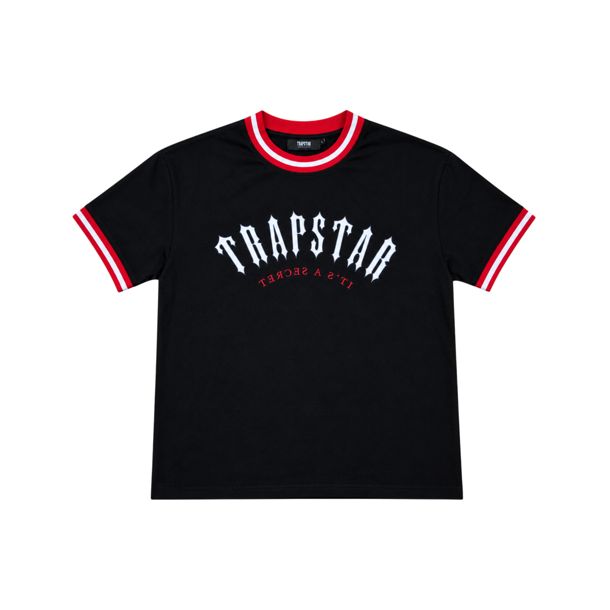Trapstar Irongate Arch Basketball Tee Black/Red/White
