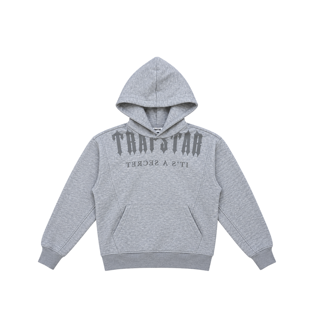 Trapstar Deconstructed Decoded Hoodie Grey