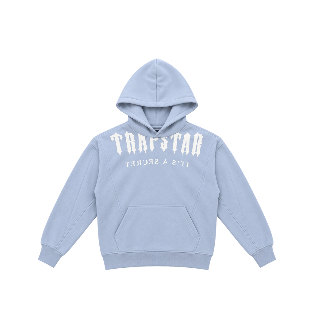 Trapstar Deconstructed Decoded Hoodie Baby Blue