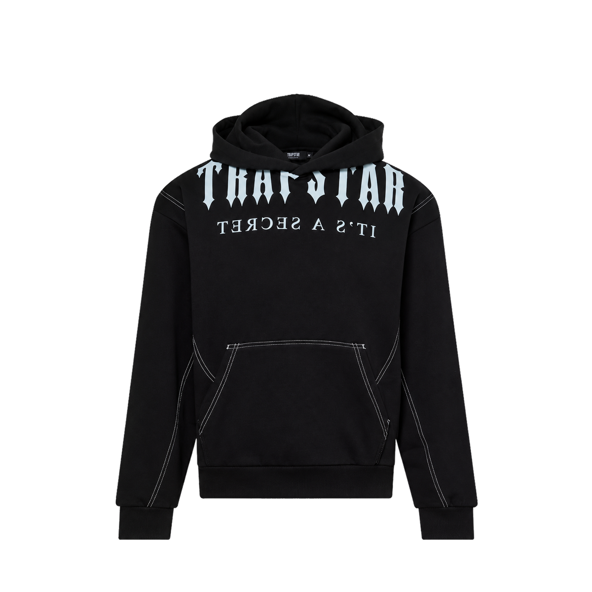 Trapstar Deconstructed Decoded Hoodie Black