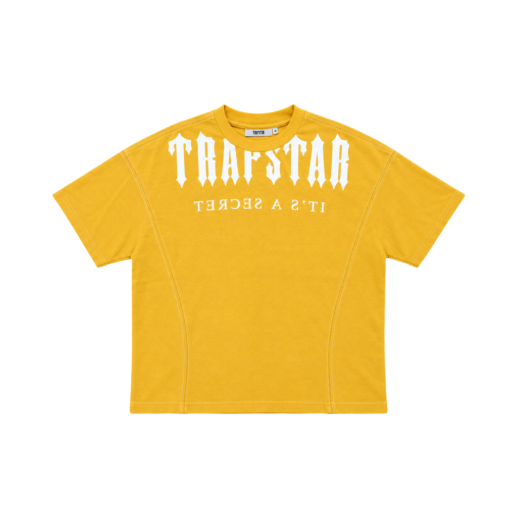 Trapstar Arch Chenille Decoded 2.0 T-Shirt Orange
