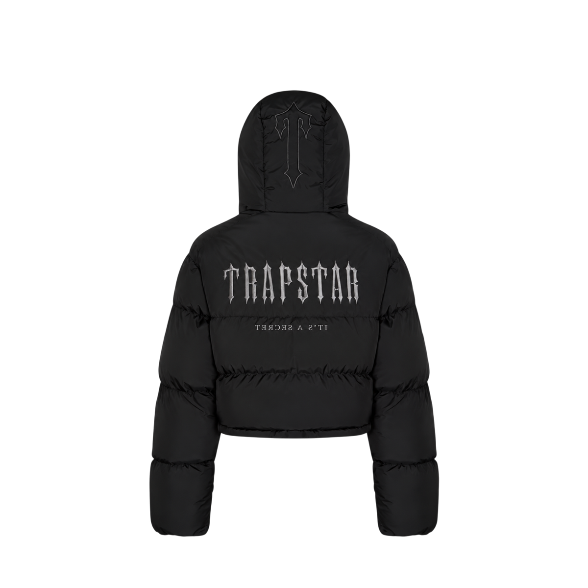 Trapstar Wmns Decoded 2.0 Hooded Puffer Black / Grey
