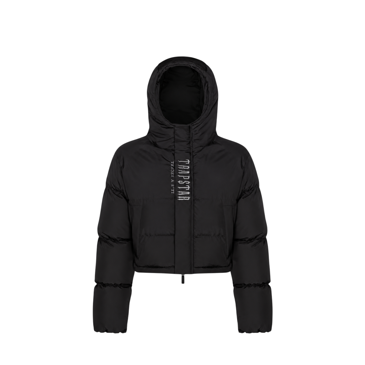 Trapstar Wmns Decoded 2.0 Hooded Puffer Black / Grey