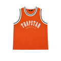 Trapstar Irongate Arch Basketball Vest Orange/White/Black
