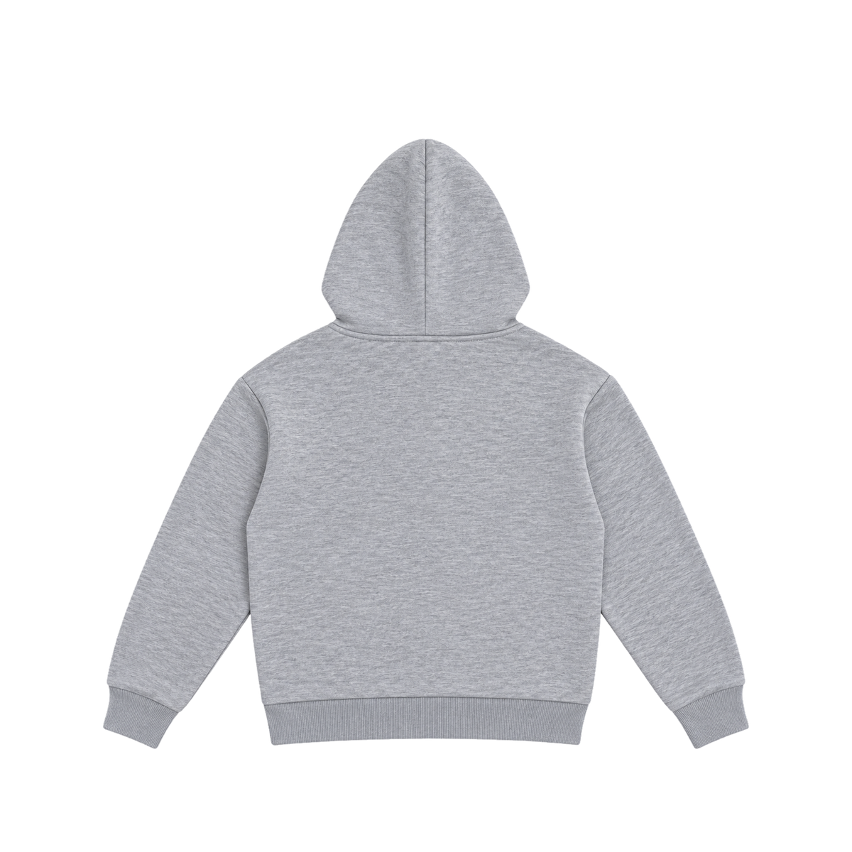 Trapstar Foundation Zip Hoodie Heather Grey/White