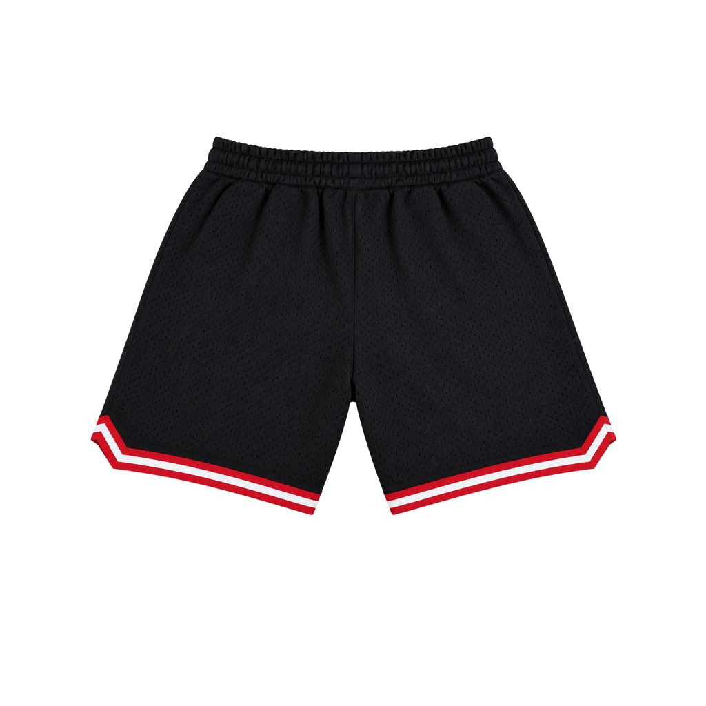 Trapstar Irongate Arch Basketball Shorts Black/Red/White
