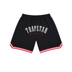 Trapstar Irongate Arch Basketball Shorts Black/Red/White