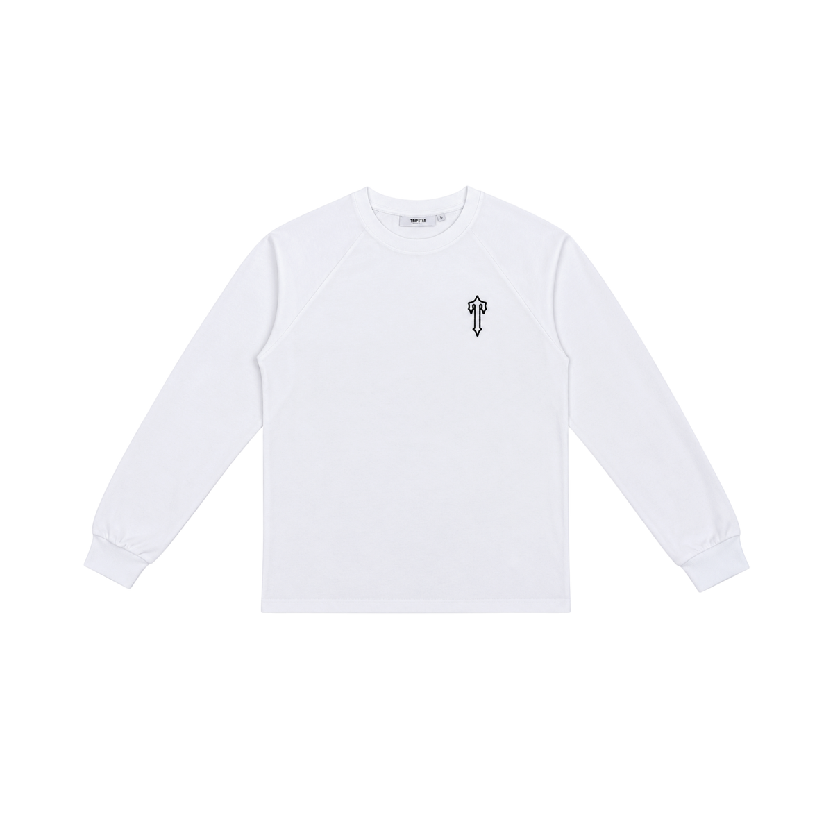 Trapstar Foundation Longsleeve Tee White/Black
