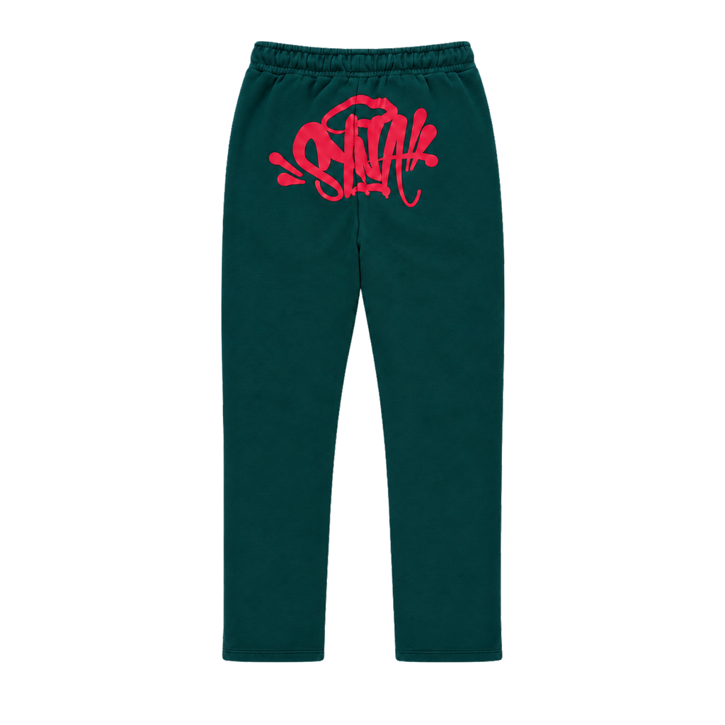 Synaworld OG Logo Sweatpant 
Green/Red