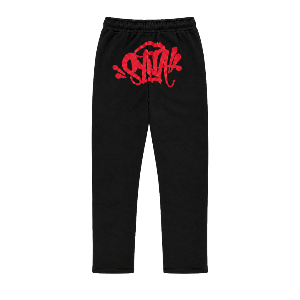 Synaworld OG Logo Sweatpant 
Black/Red
