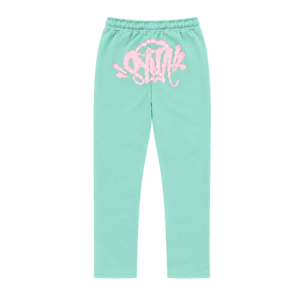 Synaworld OG Logo Sweatpants Mint/Pink