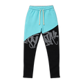 Synaworld Slice Logo Sweatpants Blue/Black/Grey