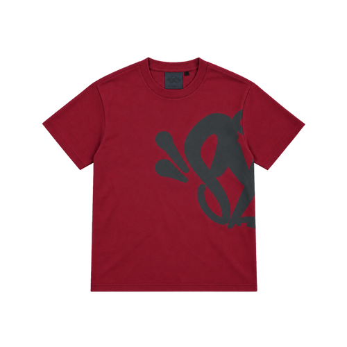 Syna OG Logo Tee Burgundy/Black