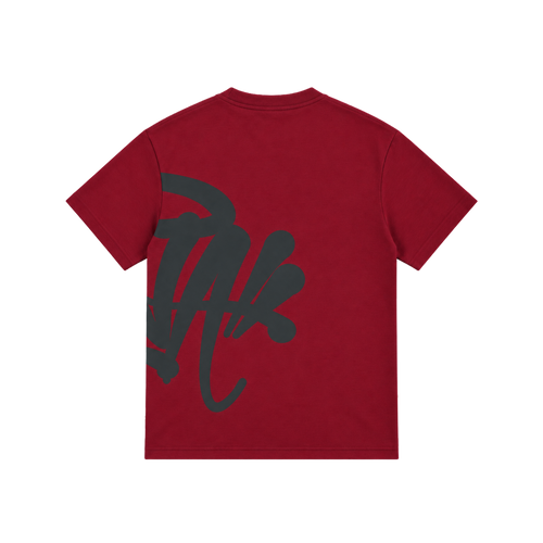 Syna OG Logo Tee Burgundy/Black